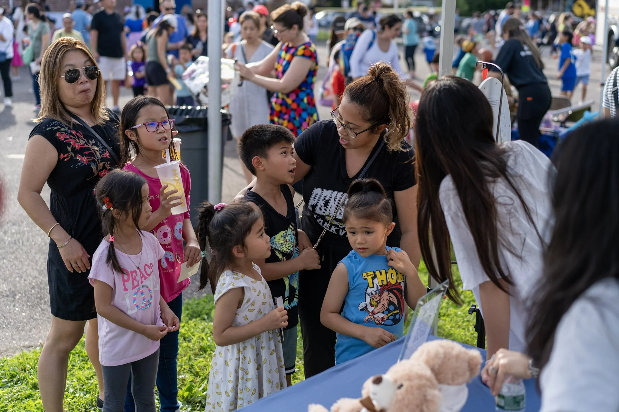 Nexus Orthodontics team members at a local community event